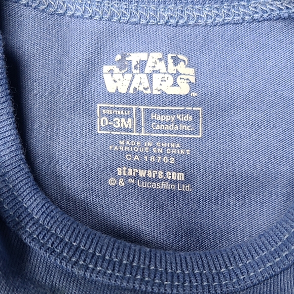 Star Wars onesie EUC - Picture 2 of 2